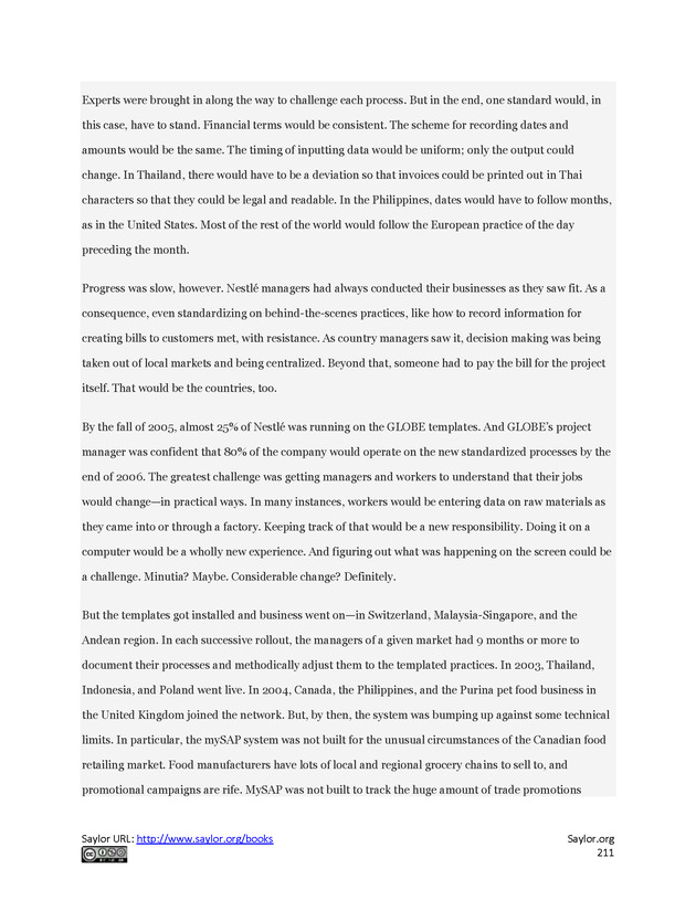Fundamentals of Global Strategy - Page 211